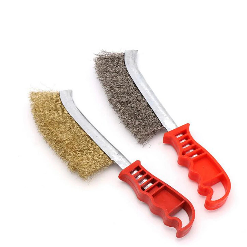 Grill Cleaner BBQ Grill Steel Wire Brush Cleaning Tools Grills Picnics Barbecue Tools